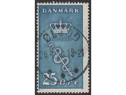 1929, 25 Q Koruna, MiNr.179, razítkované, dv