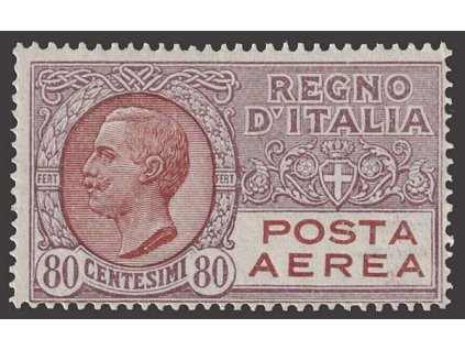 1926, 80 C letecká, MiNr.280, * po nálepce