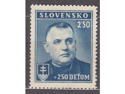 1939, 2.50Ks Tiso, Nr.45, **, ilustrační foto