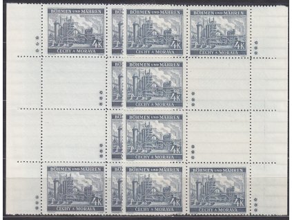 1939, 4K Ostrava, podkovy, L+P, varianta 3 křížky, Nr.37, **