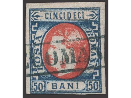 1869, 50 B Milan, MiNr.25, razítkované, dv