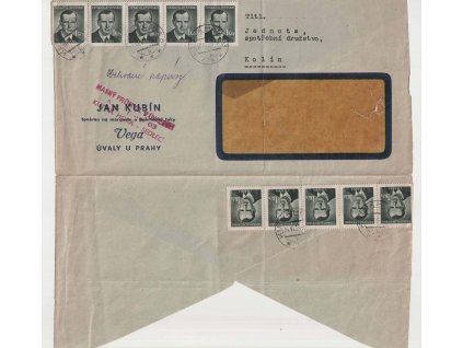 10.6.1953, DR Kutná Hora, dopis – obchodní papíry