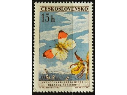 1961, 15h Motýli, II.typ, Nr.1217, **
