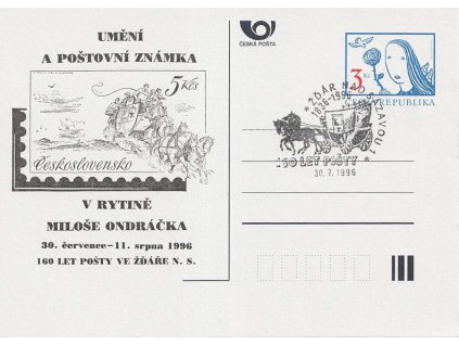1996, Rytina Miloše Ondráčka, PR 30.7.1996, dv