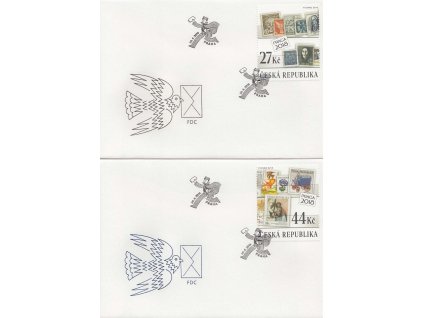 2018, FDC 982-83 100. let československé poštovní známky