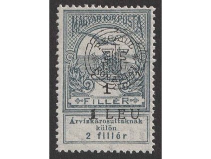 1919, Neu-Rumanien, 1L/1f Znak, typ I., MiNr.1I, **