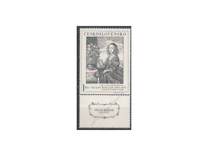 1966, 1Kčs Hollar, dolní kupon, Nr.1574, **
