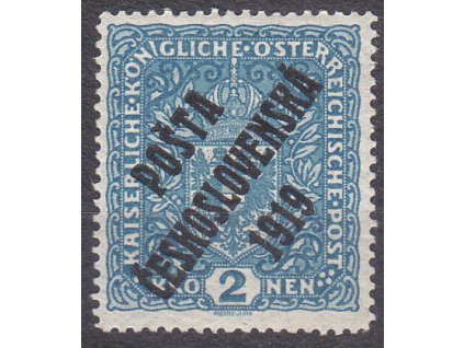 2K Znak, široký formát, I.typ, Nr.48, * po nálepce, ilustrační foto