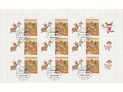 2008, 10Kč PL - Letní den, Nr.PL573, razítkované