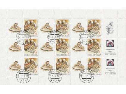 2010, 10Kč Dětem, PL, Nr.PL643, razítkované