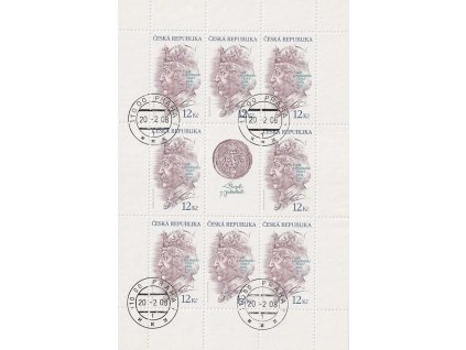 2008, 12Kč PL - Jiří z Poděbrad, Nr.PL547, razítkované