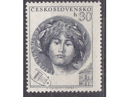 1953, 30h Destinová, III.typ, Nr.757, **
