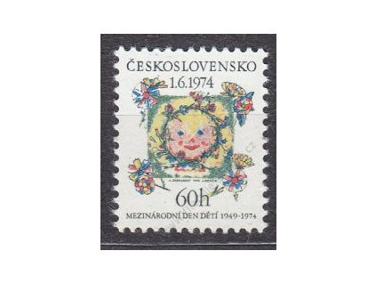 1974, 60h MDD, papír bp, zk.Pažout, Nr.2090xa **