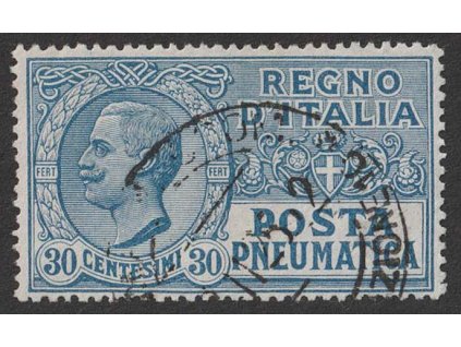 1923, 30 C Potrubní pošta, MiNr.174, razítkované