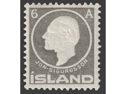 1911, 6 A Sigurdsson, MiNr.66, * po nálepce
