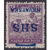 1918, 15 f Ženci, obrácený přetisk, MiNr.71, **
