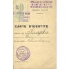 Carte ´identite z roku 1926, francouzský průkaz