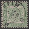 Baden, 1862, 18 Kr Znak, ověřeno Brettl, MiNr.23a, razítko