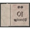 Danzig, 1923, 10Pf/50M obtisk na lepu, MiNr.182, **