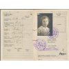 Cestovní pas z roku 1935, zachovalý, kompletní