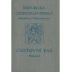 Cestovní pas z roku 1935, zachovalý, kompletní