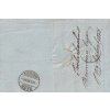 1868, DR Trubschachen, skládaný dopis vyfr. zn. 10 C