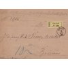 Graz, R-skládaný úřední dopis zaslaný v roce 1890 do Brna