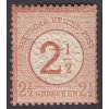 1874, 2 1/2 / 2 1/2 Gr hnědooranžová, MiNr.29, **