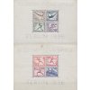 1936, 3-40 Pf Olympijské aršíky, MiNr.Bl.5,6, **/* , horší jakost - viz. foto