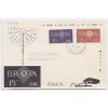1960, obálka FDC 146-47 Europa, neprošlé