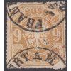 Prusko, 1857, 9 Kr Znak, MiNr.26, razítkované
