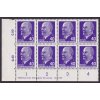 1963, 40 Pf Ulbricht, 8blok s DKZ, MiNr.936, ** , výrobní dv v papíru
