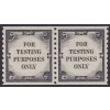USA, 1962, testovací známka, 2páska, **