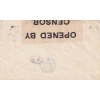 1915, DR Leicester, dopis zaslaný v roce 1915 do Holandska, cenzura