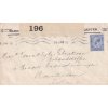 1915, DR Leicester, dopis zaslaný v roce 1915 do Holandska, cenzura