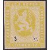 1880, Městská pošta Litoměřice - Leitmeritz Hofer, 3 Kr Lev, (*)