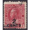 Kanada, 1926, 2C/3C Jiří V., MiNr.117, razítkované