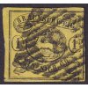 Braunschweig, 1853, 1 Sgr Znak, MiNr.6, razítkované, stopy stáří