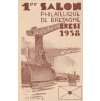 1938, Brest, 1er Salon philatelique, propagační pohlednic, neprošlé, dv