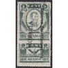 Mexiko, Morelia, 1914, 2 C kolková známka, * po nálepce