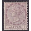 Tobago, 1880, 1/2 P Viktoria, MiNr.7, (*) , krátké zoubky