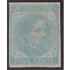 Konfederace, 1862, 5 C Davis, MiNr.6, (*)