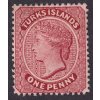 Turks Islands, 1873, 1 P Viktoria, MiNr.4, těžší *