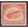 USA, 1918, 6 C letecká, MiNr.248, * po nálepce, lehká odřenina na rubu