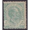 1906, 5 C Emanuel, obtisk na lepu, MiNr.88, **