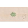1877, DR Freiwaldau, skládaný dopis vyfr. zn. 5 Kr Franc Josef, prošlé