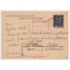Generalgouwernement, 1940, přetisková dopisnice zasl. v roce 1940