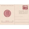 CDV 95 (3) A Výročí známky s přítiskem PRAGA 1950, francouzský text, dv