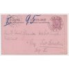 1900, Praha, zálepka Potrubní pošty 30 H Franc Josef, DR Praha, prošlé