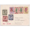 Ruanda-Urundi, 1946, DR Usumbura, let. dopis zasl. v roce 1946 do ČSR,